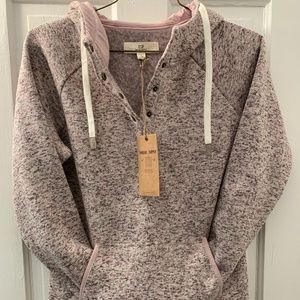 Thread & Supply Dillon Pullover RARE Rose Color